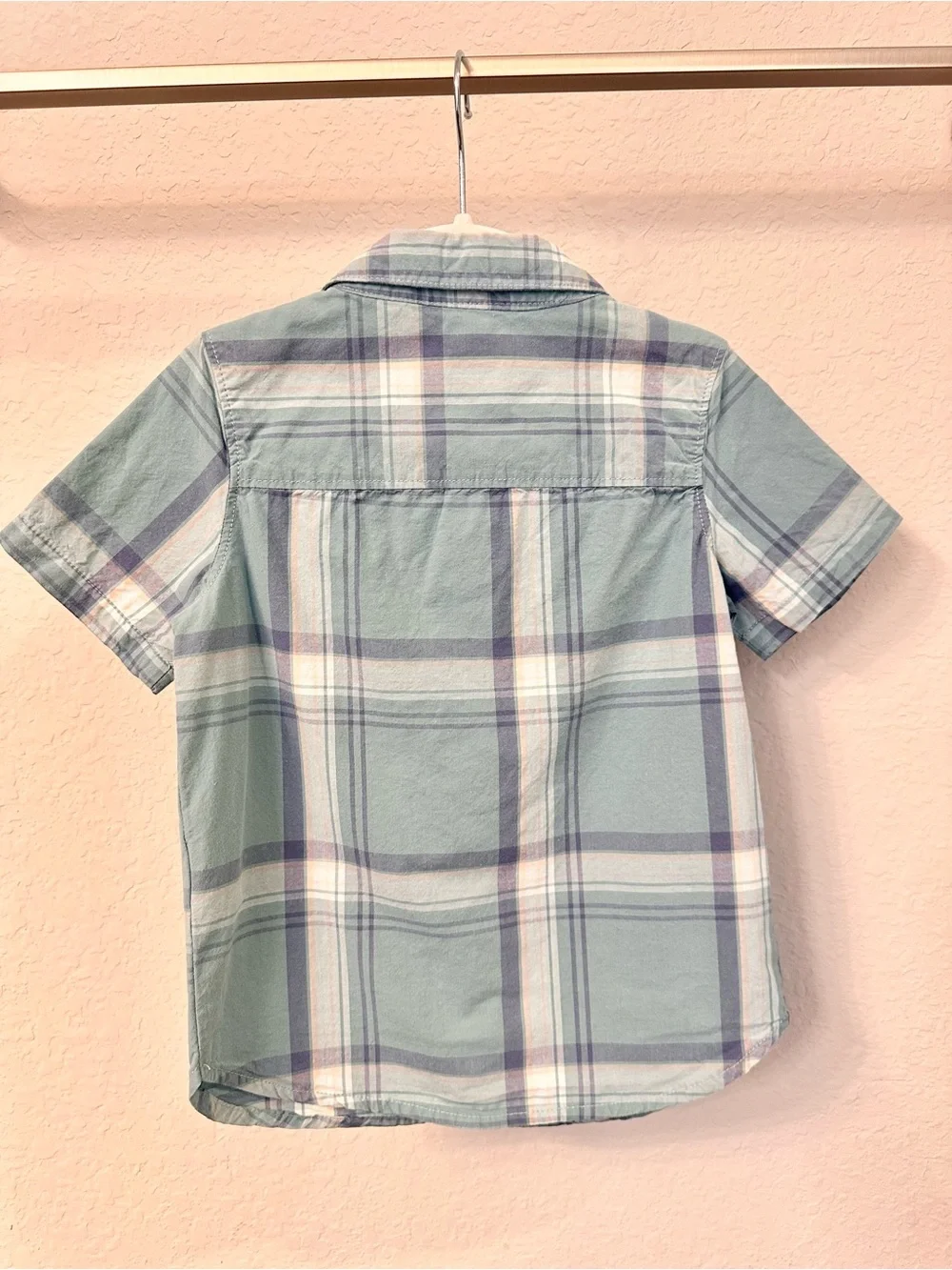 Toddler Boy Short Sleeve Button Up Shirt